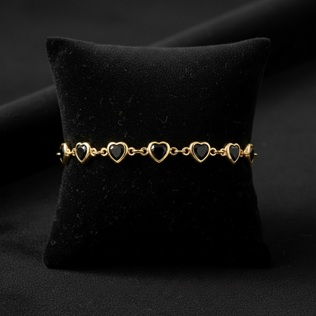 Flat lay velours noir
