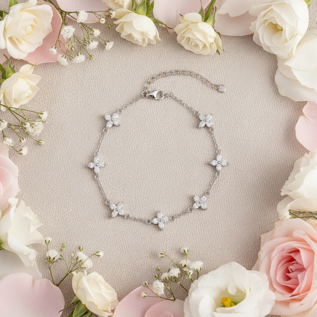 Bracelet flat lay